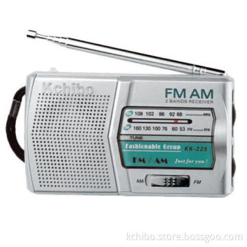 High-performance AM/FM Pocket Radio